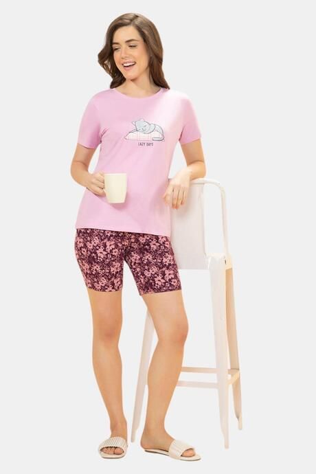 Amante Sleep Shorts - Winter Bloom Print — image 5